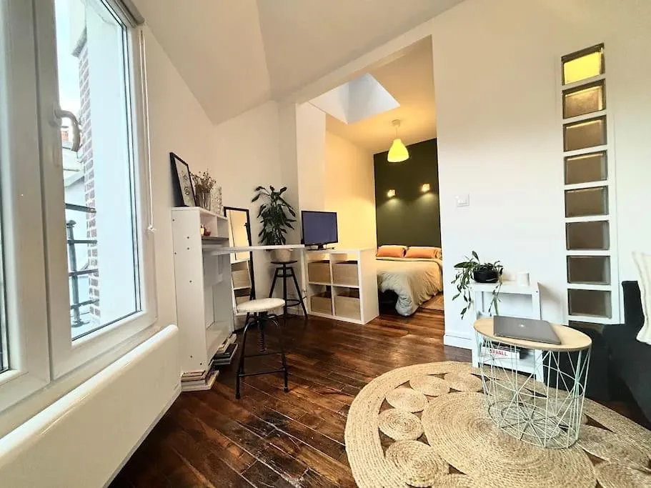 Charmant Studio Montmartre Dernier Etage Calme Paris Apartment